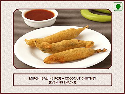 Mirchi Bajji - 5 Pcs