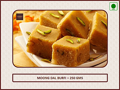 Moong Dal Burfi - 250 Gms