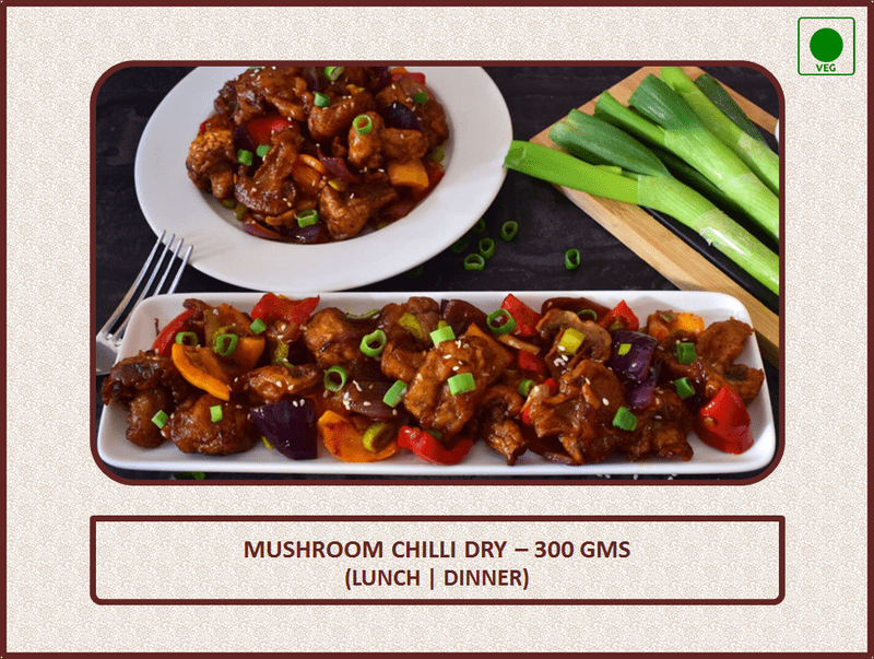 Mushroom Chilli Dry