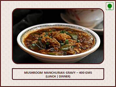 Mushroom Manchurian Gravy - 400 Gms