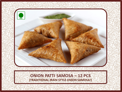 Onion Patti Samosa - 12 Pcs