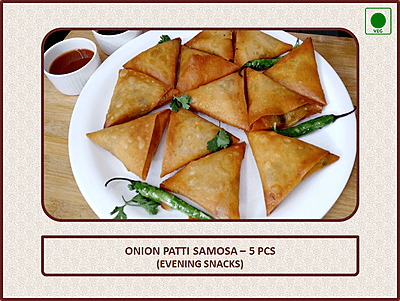 Onion Patti Samosa - 5 Pcs - Saturday