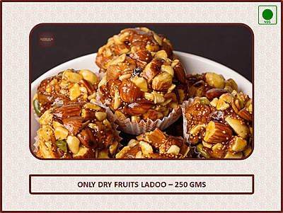Dry Fruits Ladoo - 250 Gms - Wednesday