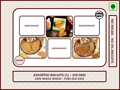 PBH - Assorted Biscuits - 1 - 250 Gms