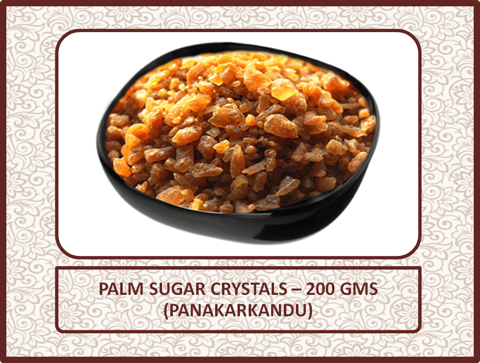 Palm Sugar Crystals (Panakarkandu) 200 Gms