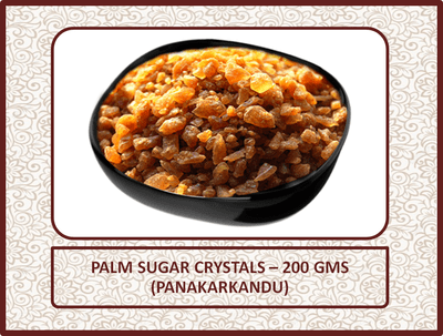 Palm Sugar Crystals (Panakarkandu) - 200 Gms