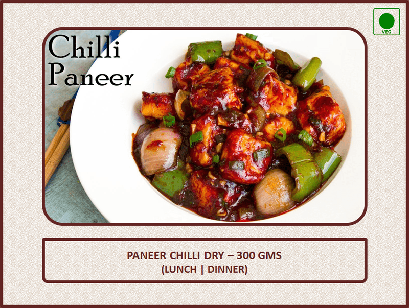 Paneer Chilli Dry