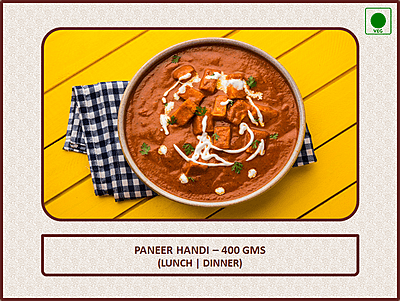 Paneer Handi - 300 Gms