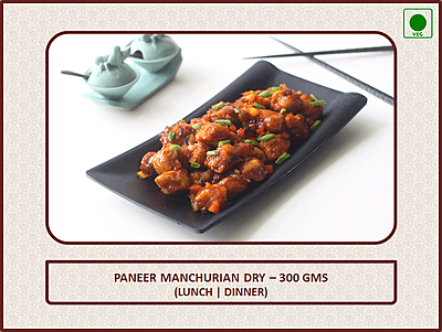 Paneer Manchurian Dry