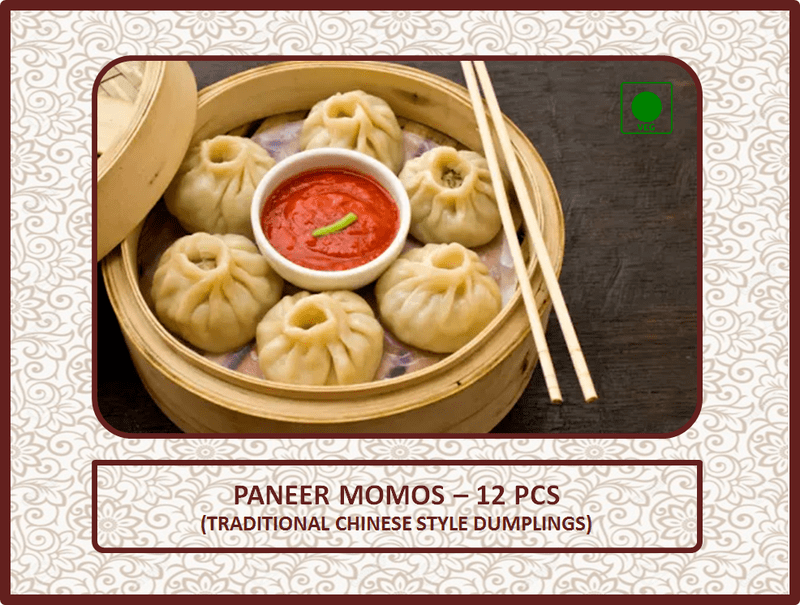 Paneer Momos - 12 Pcs Paneer Momos - 12 Pcs