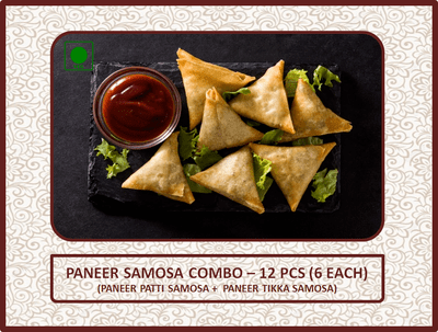 Paneer Samosa Combo - 12 Pcs