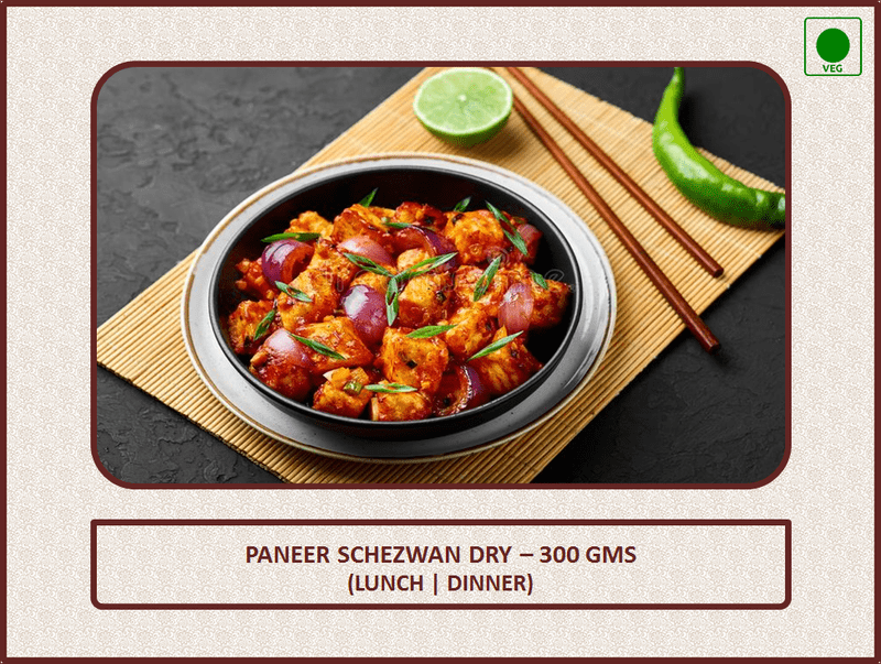 Paneer Schezwan Dry