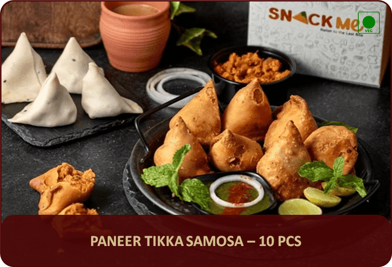 SM - Paneer Tikka Samosa - 10 Pcs