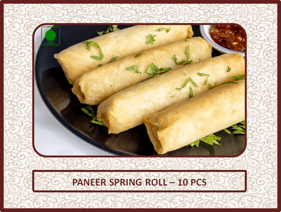 Panner Spring Roll - 10 Pcs