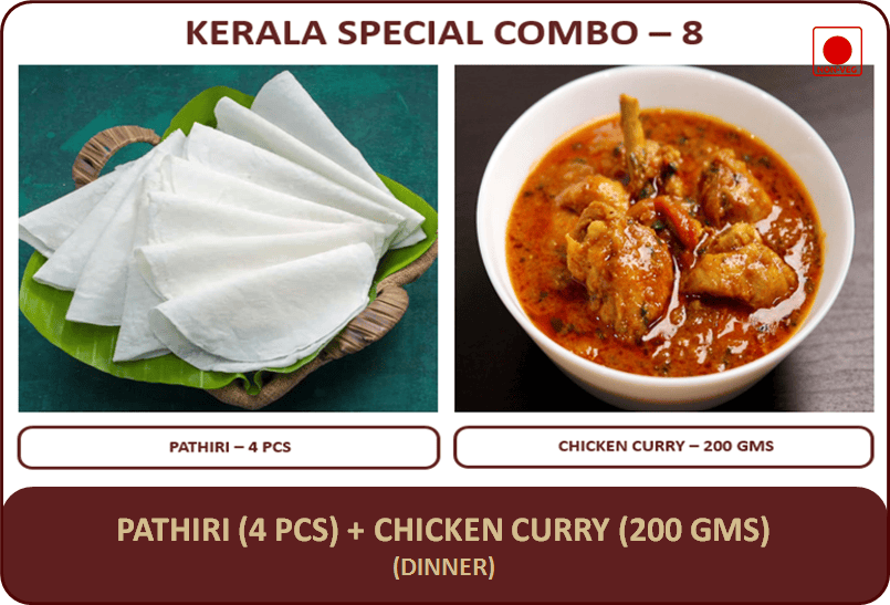 Pathiri Chicken Curry