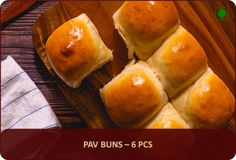 TB - Pav Bun - 6 Pcs