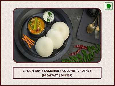 Plain Idly - 5 Pcs
