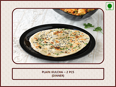 Plain Kulcha - 2 Pcs