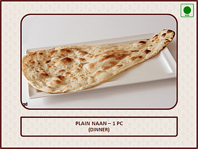 Plain Naan - 1 Pcs