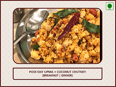 Podi Idly Upma