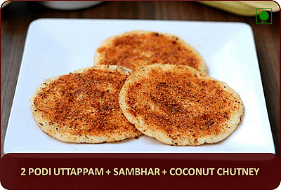 Podi Uttapam - 2 Pcs