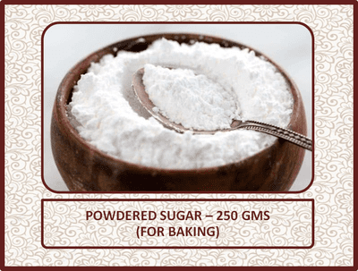 Powdered Sugar - 250 Gms