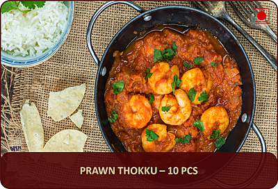Prawn Thokku - 10 Pcs