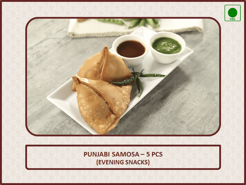 Punjabi Samosa - 5 Pcs - Saturday