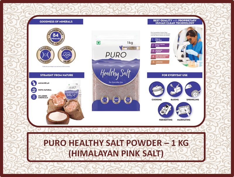 Puro Healthy Salt Powder - 1 Kg