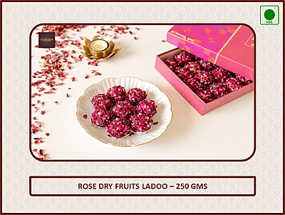 Rose Dry Fruits Ladoo - 250 Gms