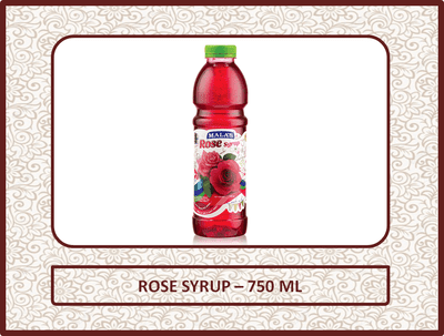 Rose Syrup - 750 Ml