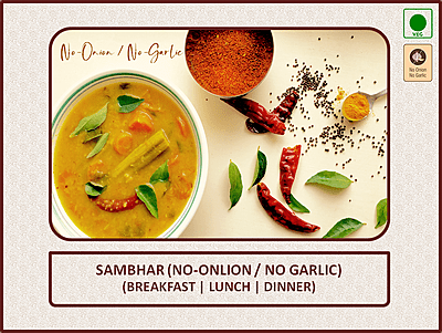 Sambhar (No Onion-No Garlic)