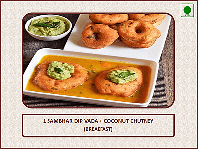 Sambhar Dip Vada - 2 Nos