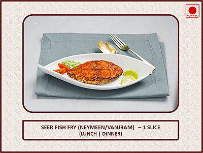 Seer Fish Fry - 1 Slice