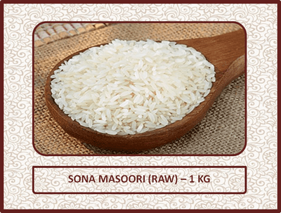 Sona Masoori Rice (1 Kg)