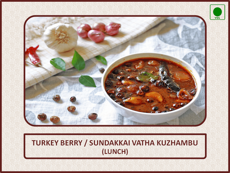 Sundakkai Vatha Kuzhambu (Lunch) - 1 Bowl Sundakkai Vatha Kuzhambu (Lunch) - 1 Bowl