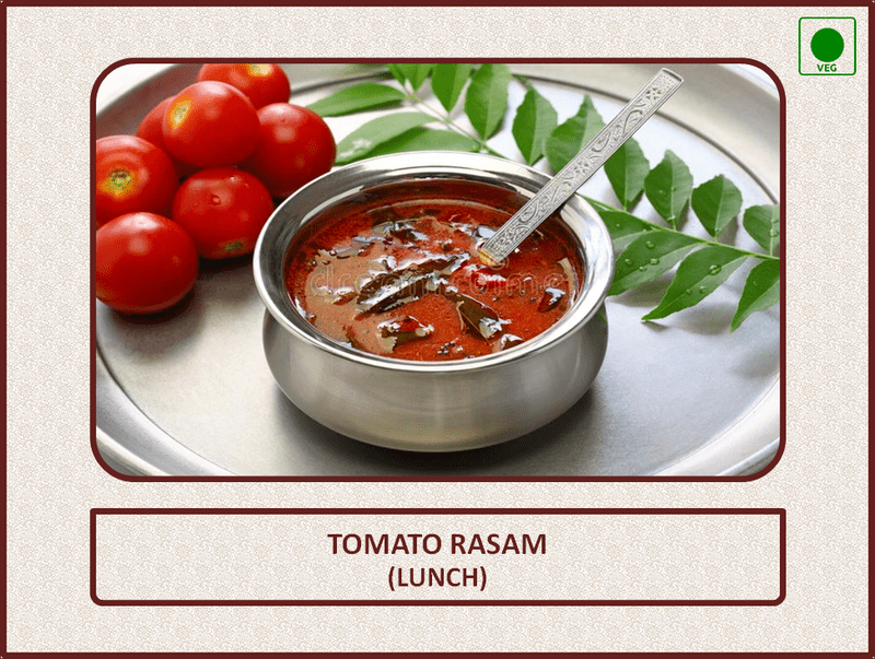Tomato Rasam (Lunch) - 1 Bowl