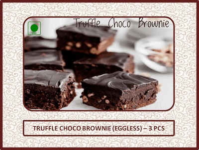 Truffle Choco Brownie - 3 Pcs