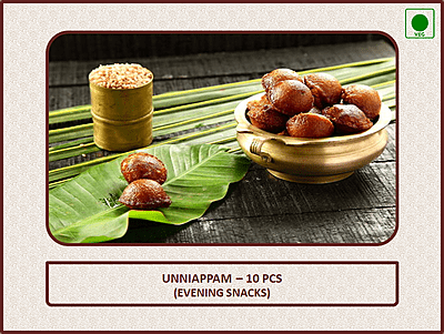 Unniappam - 10 Pcs