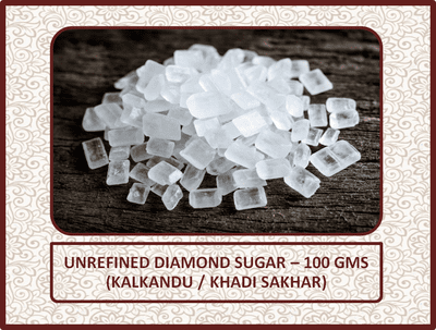 Unrefined Diamond Sugar - 100 Gms