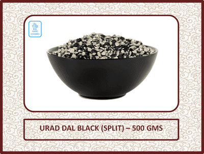 Urad Dhal Black (Split) - 500 Gms