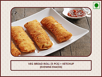 DES - Veg Bread Roll - 5 Pcs