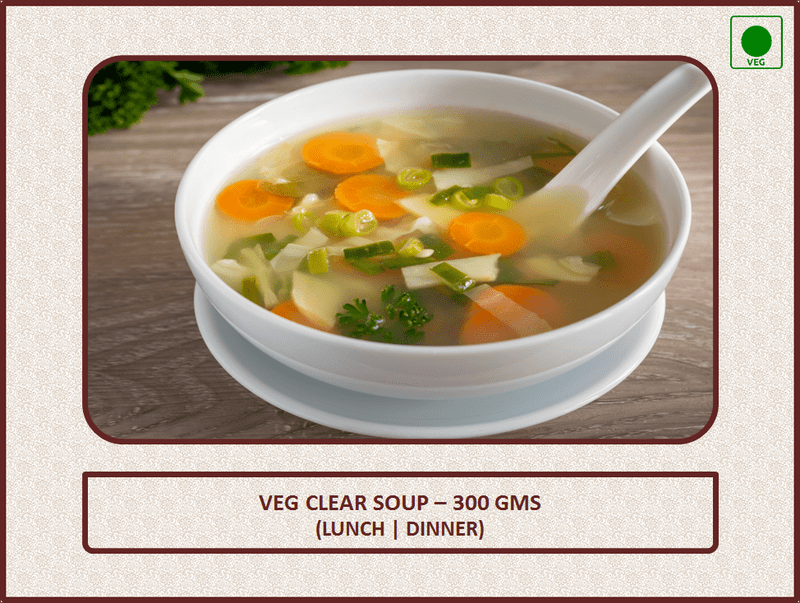 Veg Clear Soup 300 Gms