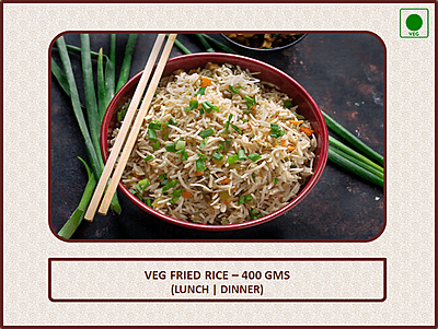 Veg Fried Rice - 400 Gms