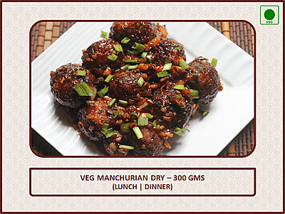 Veg Manchurian Dry