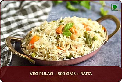 Veg Pulao - 400 Gms Veg Pulao - 400 Gms