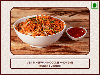 Veg Schezwan Noodles - 400 Gms