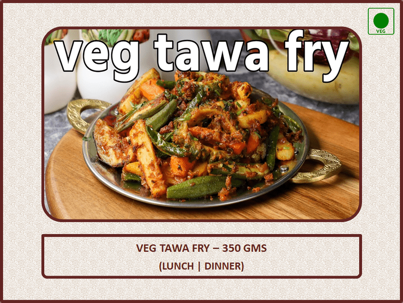 Veg Tawa Fry -400 Gms