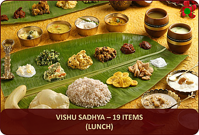 Vishu Sadhya (19 Items) - Sunday - Lunch