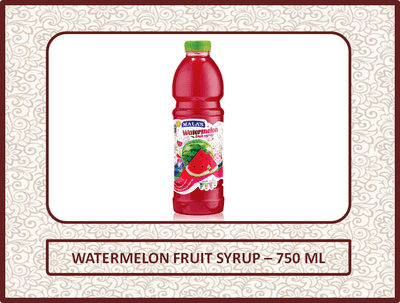 Watermelon Fruit Syrup - 750 Ml